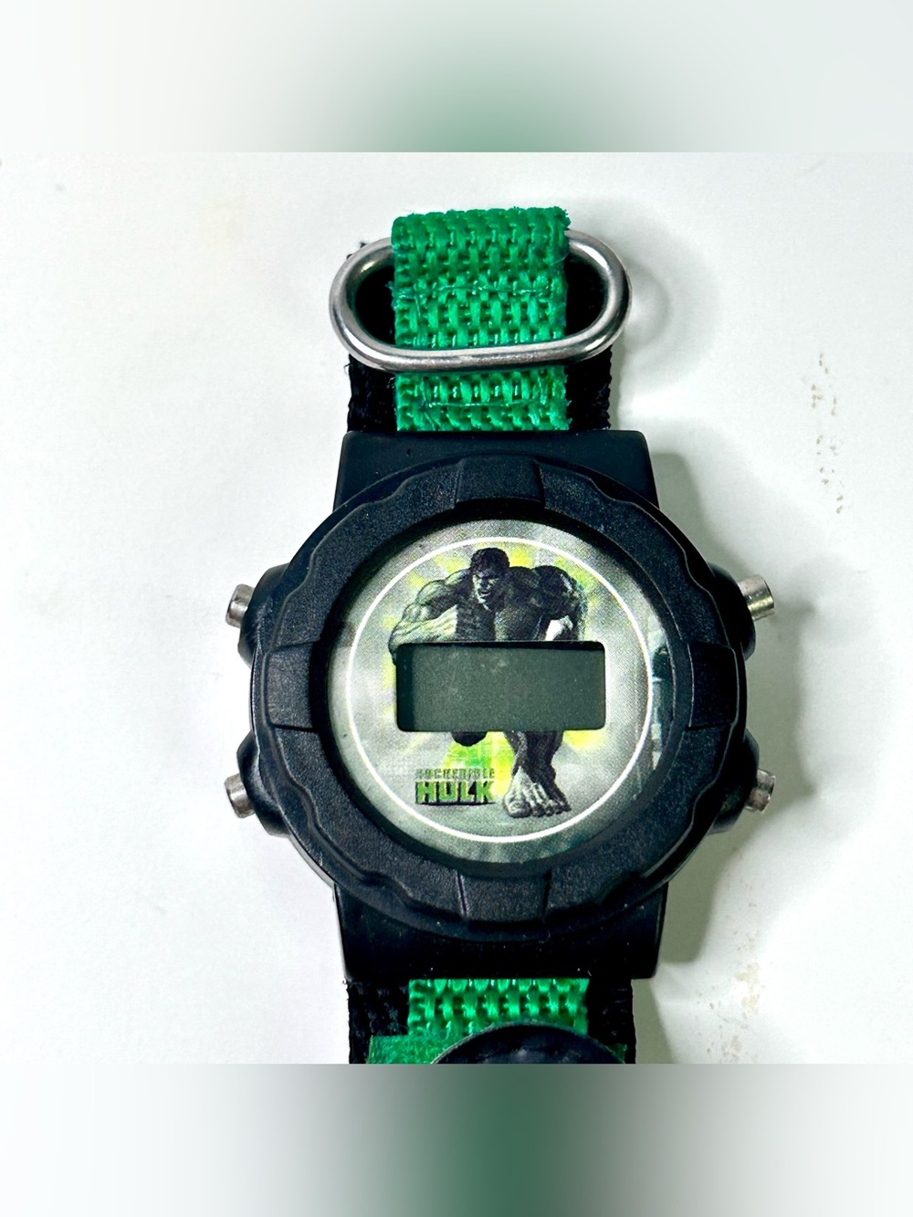 Marvel Digital Incredible Hulk Watch Y2K 00’s Kids Watch